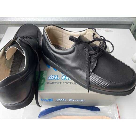 Dr Comfort 718-4E, Men’s Duel-depth Leather/ Lycro Shoes Size 15 (A108) main image 6